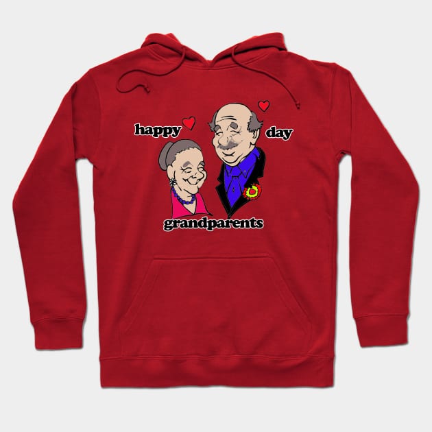 happy grandparents day Hoodie by sarahnash